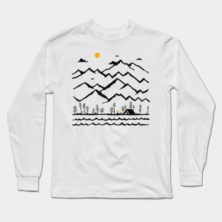 Camp Fire (for Light Color) Long Sleeve T-Shirt